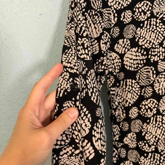 Seraphine Black and White Mini Dress - Picture 10 of 14